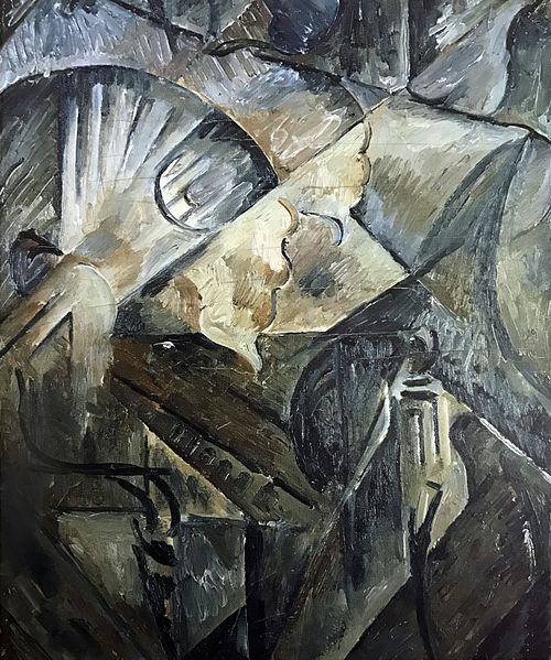 Embankment, 1914, Olga Rozanova