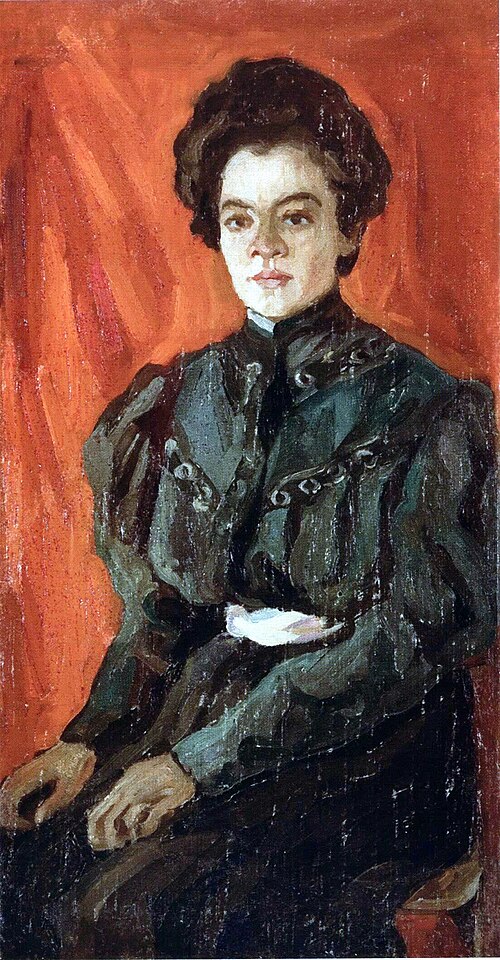 Female Portrait, 1907, Olga Rozanova