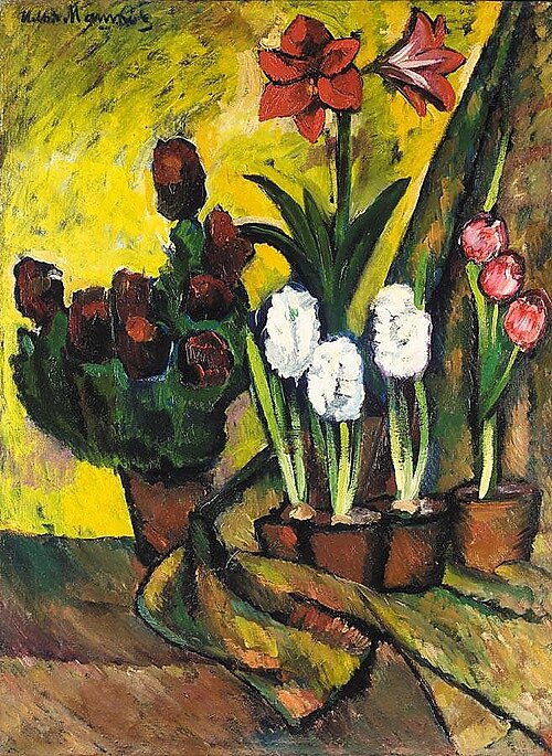 Still Life with Flowers, 1912, Ilya Mashkov