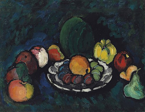 Натюрморт с фруктами, 1910, Ilya Mashkov