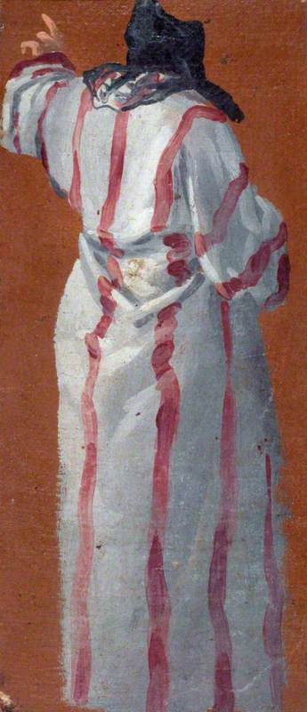 A Man Seen from Behind, 1705, Luca Carlevarijs