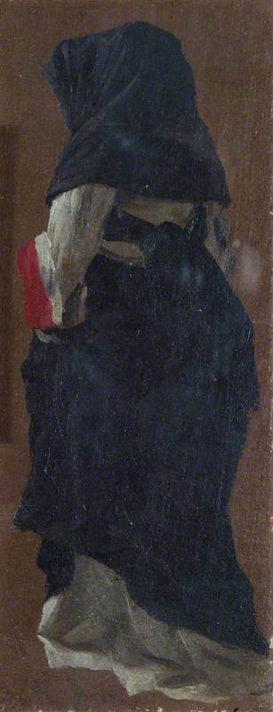 A Lady Seen from Behind, 1705, Luca Carlevarijs