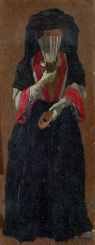 A Lady Seen in Full Face, 1705, Luca Carlevarijs