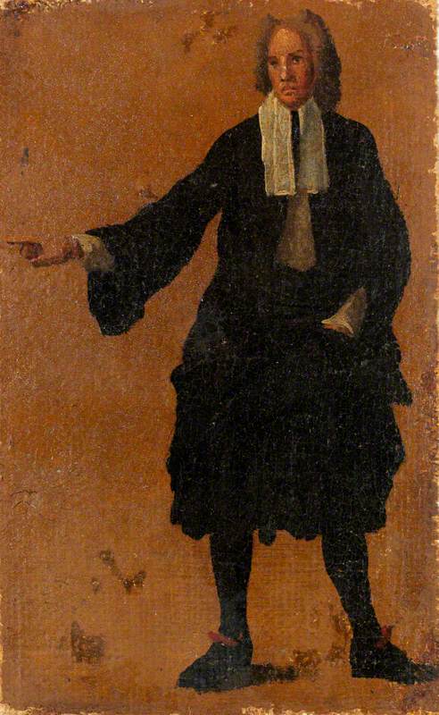 A Man, Perhaps a Lawyer, 1705, Luca Carlevarijs