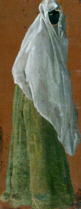 A Masked Lady, 1705, Luca Carlevarijs