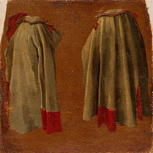 Two Costume Studies, 1705, Luca Carlevarijs