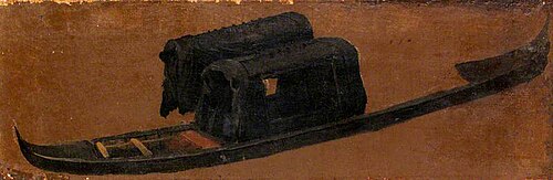 A Gondola, 1705, Luca Carlevarijs