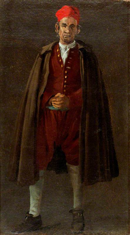 Study of a Man, 1705, Luca Carlevarijs