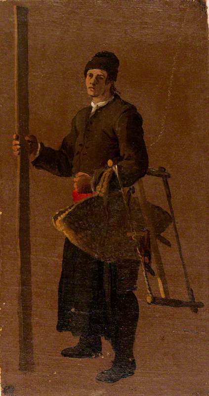 A Carpenter, 1705, Luca Carlevarijs