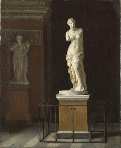 Venus from Milo. From Louvre, 1891, Ludovica Anine Vilhelmine Augusta Thornam
