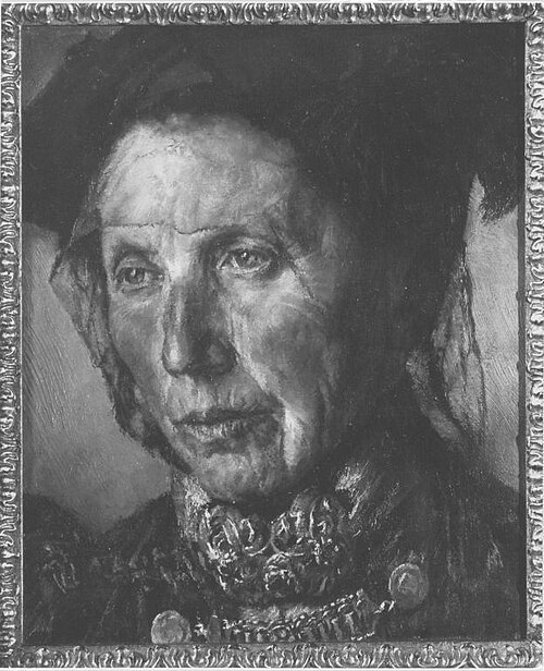 Schwäbische Bauernfrau, 1904, Georg Schildknecht