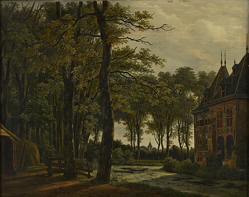 Het slot Develstein in de Zwijndrechtse Waard, , Adrianus van der Koogh