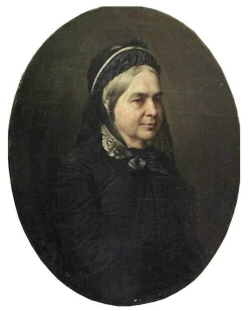 Portrait of an unknown Woman, 1879, Pyotr Petrovich Zabolotsky