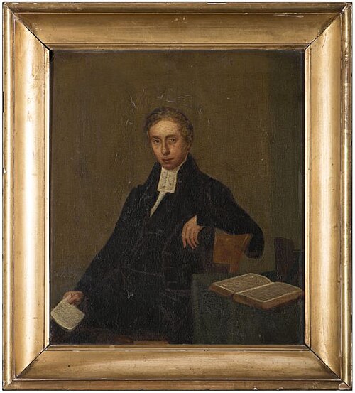 Portrait of Petrus Conradi Florison (1803-1846), 1843, Hendrik Schaaff