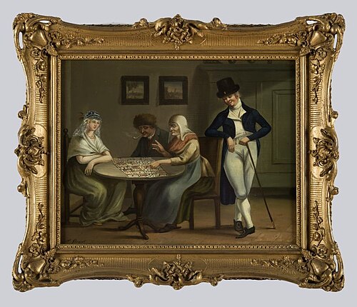 Kaartlegster, 1819, Frans Willems Swart