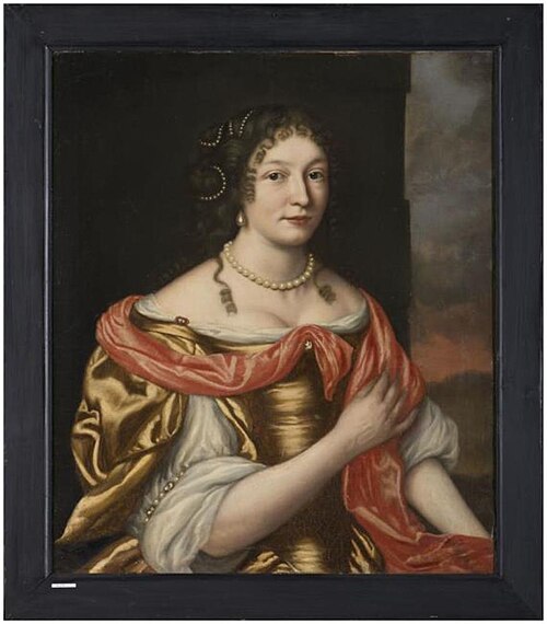 Portrait of Bjuck van Cammingha (1646-?), 1674, Julius de Geest