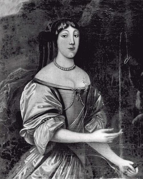 Portrait of a unknown woman, 1674, Julius de Geest