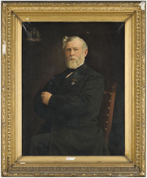 Portret van Douwe Jan Vincent van Sytzama, 1924, Hendrik Antoon Pothast