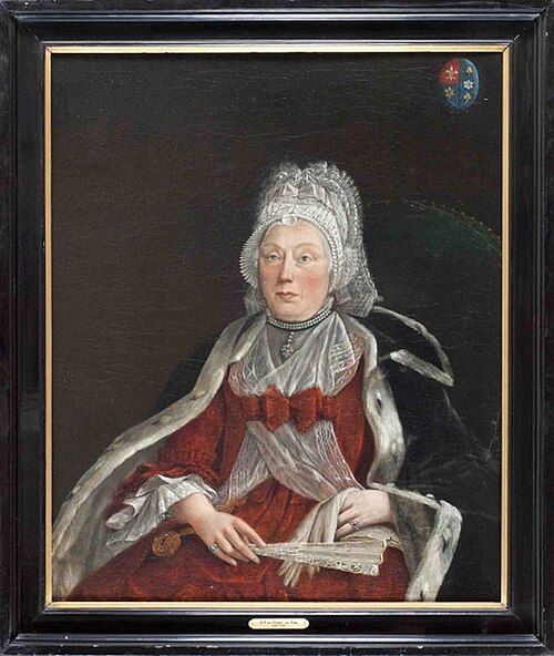 Portret van Adriana Hesselina van Idsinga, 1779, Maas van Altena