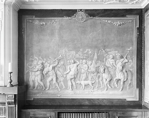 Triumph of Fabius Maximus with trumpeters, 1778, Andries Warmoes