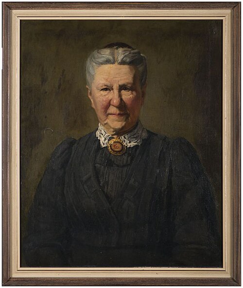 Portret van Anna Helena Johanna Louisa van Nouhuys, 1911, Ernst van der Minne