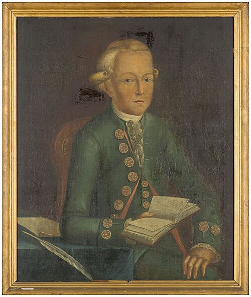 Portret van Dominicus Aggeus Hamerster op 14-jarige leeftijd, 1779, Frans Jurjens Swart
