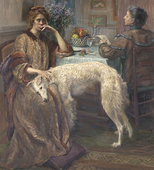 La Vie pensive, 1908, Louise Catherine Breslau