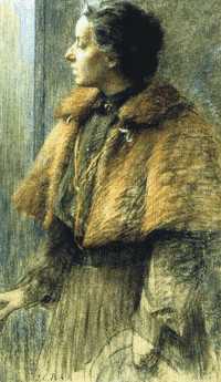 Autoportrait (1886) de Louise Catherine Breslau, 1886, Louise Catherine Breslau