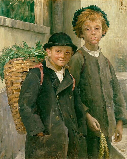 Gamins de Paris, 1885, Louise Catherine Breslau