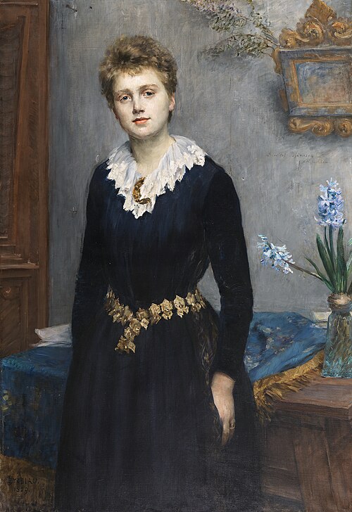Berligot Ibsen (née Bjornsen), 1889, Louise Catherine Breslau