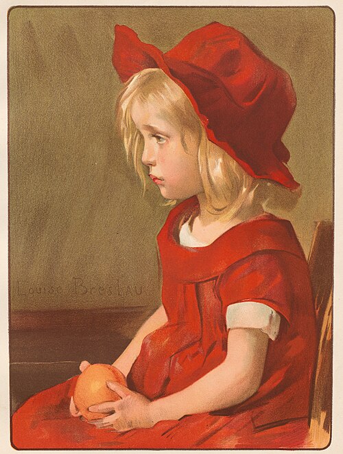 Fillette à l'Orange, 1899, Louise Catherine Breslau