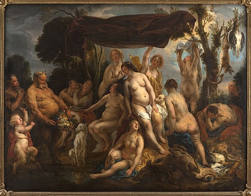 Le Repos de Diane, 1678, Jacob Jordaens
