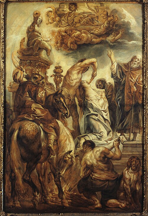 Le Martyre de Sainte Apolline, 1628, Jacob Jordaens