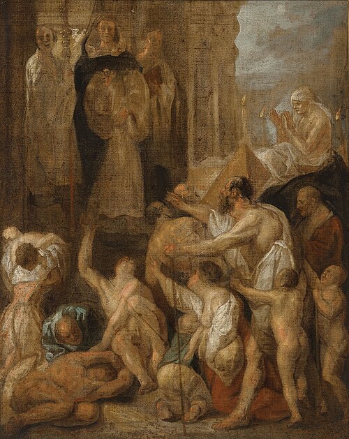 The Miracles of Saint Dominic, , Jacob Jordaens