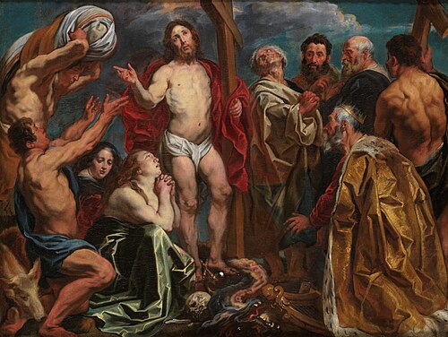 Christ Triumphant Among The Nine Penitents, 1629, Jacob Jordaens