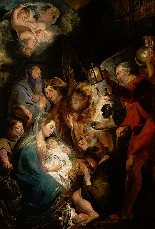 L'Adoration des bergers, 1617, Jacob Jordaens