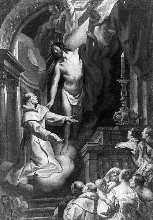 Vision of Saint Bruno, 1646, Jacob Jordaens