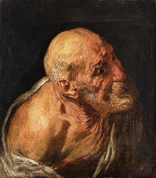 Study of an Old Man, 1616, Jacob Jordaens