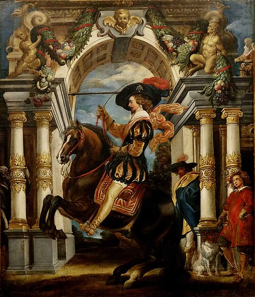 A cavalier executing the levade, 1645, Jacob Jordaens