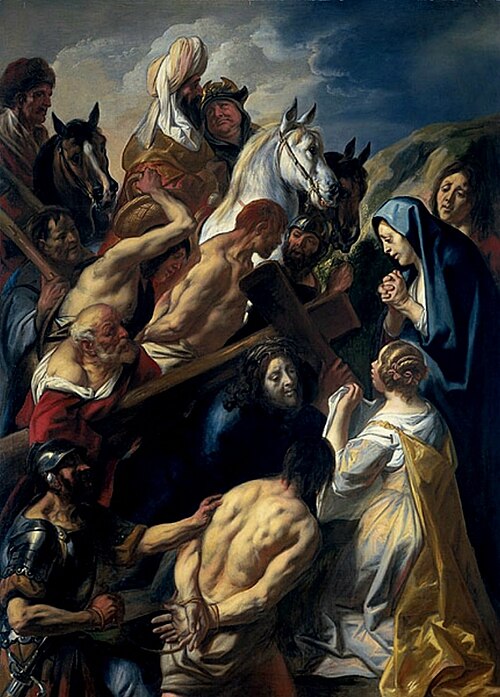 Kruisdraging, 1657, Jacob Jordaens