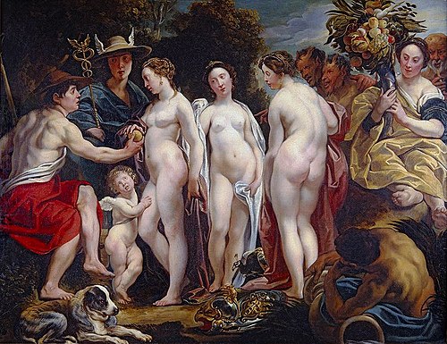 Le Jugement de Pâris, 1620, Jacob Jordaens