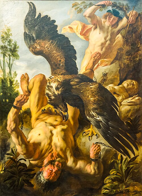 Prométhée enchaîné, 1640, Jacob Jordaens