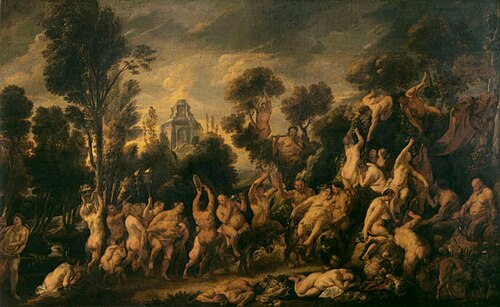 The Triumph of Bacchus, 1650, Jacob Jordaens