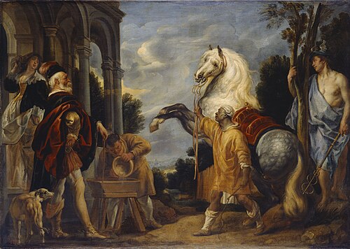 The Master's Eye Makes the Horse Fat, 1645, Jacob Jordaens