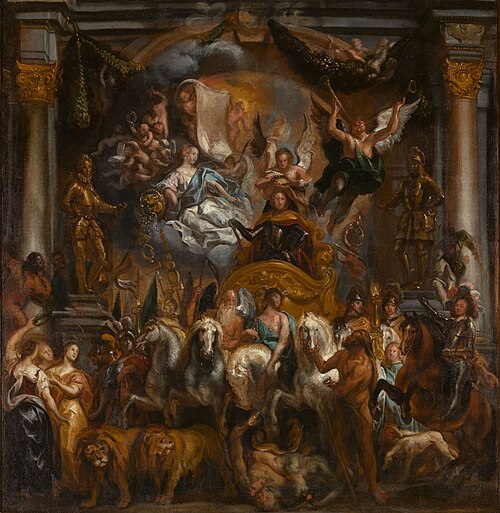 Le triomphe du prince Frédéric-Henri de Nassau, 1651, Jacob Jordaens