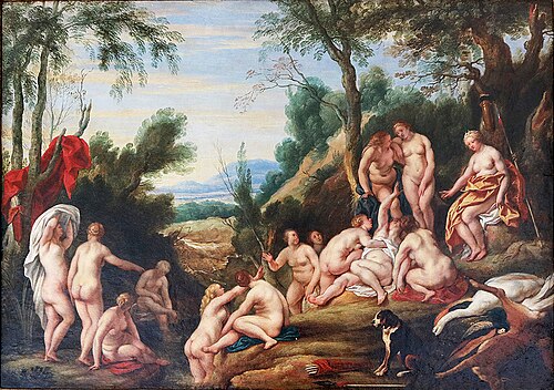 Diana and Callisto, 1670, Jacob Jordaens