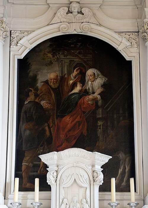 De Visitatie, , Jacob Jordaens