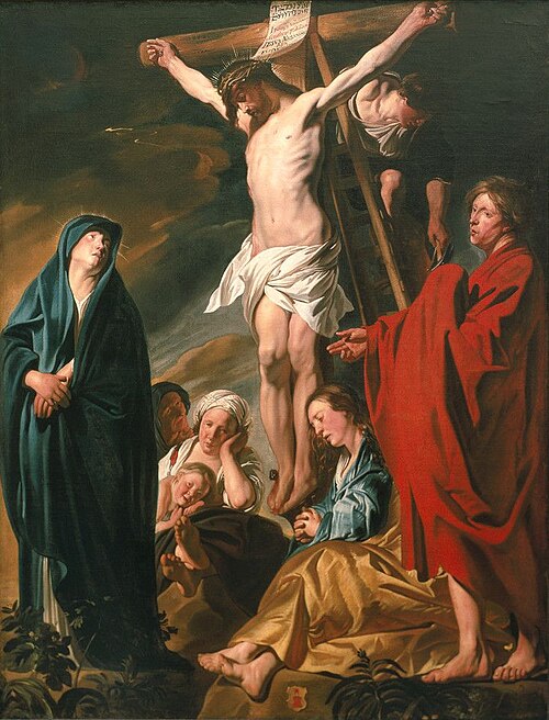 Crucifixion of Christ, 1618, Jacob Jordaens