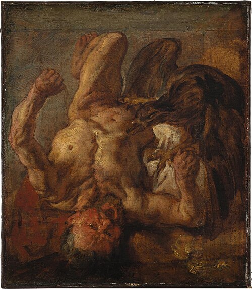 Prometheus Bound, 1640, Jacob Jordaens