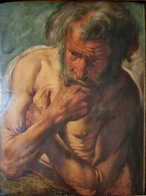 Figure de vieillard, , Jacob Jordaens